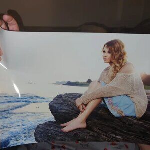 Taylor Swift "Mine" early era lithograph poster